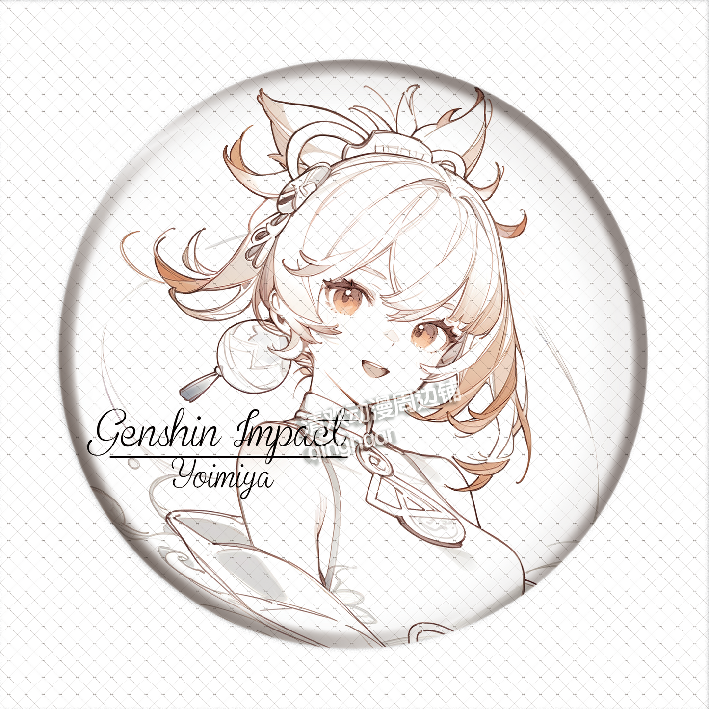 Badge [Genshin Impact] - Line Art