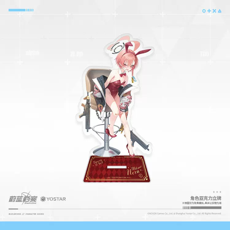 Acrylic Stand [Blue Archive] Bunny Chaser on Board (Plusieurs modèles)