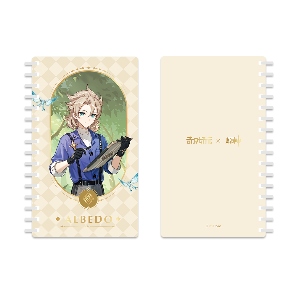 Carnet a Spirale [Genshin Impact] x M&G stationary collab - Forest Adventure (plusieurs modèles)