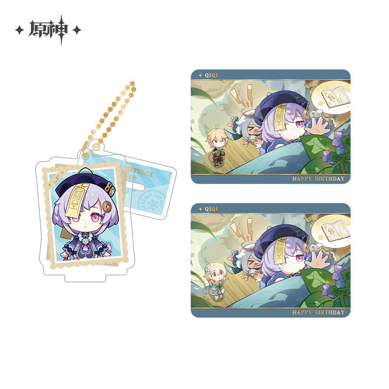 Acrylic Strap Standee Set [Genshin Impact] - Qiqi - Photos of a Good Time series