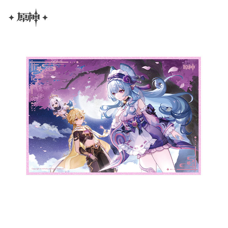 Acrylique Shikishi [Genshin Impact] -  Moonlight Amidst Dreams