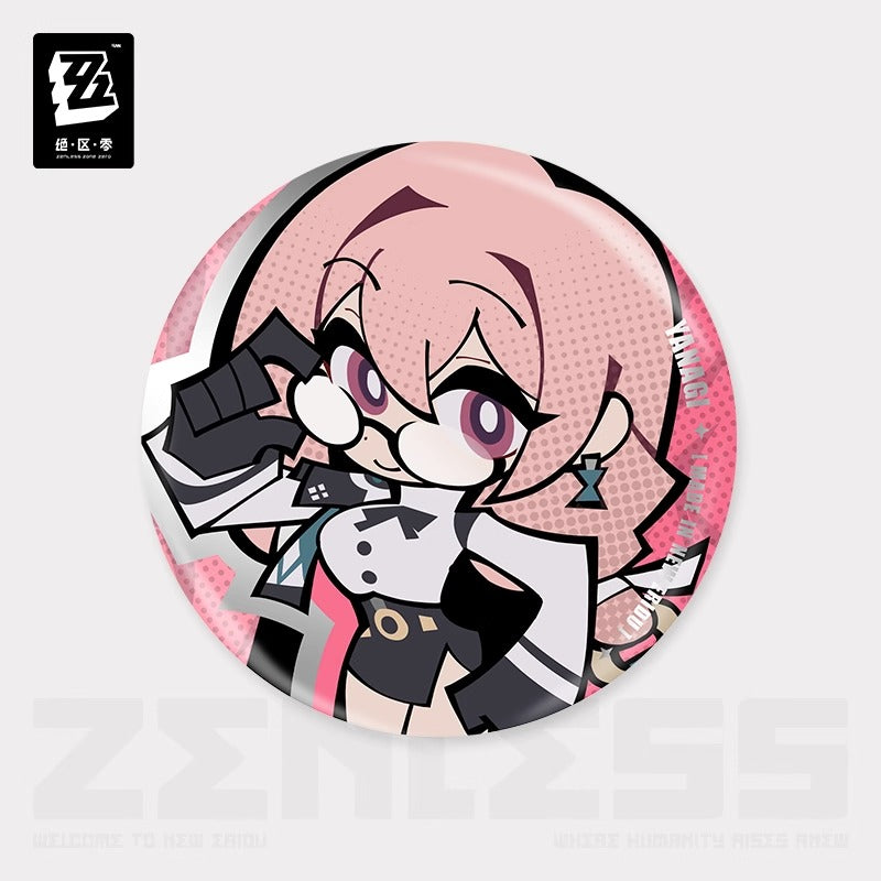Badge [ZZZ Zenless Zone Zero]  - H.S.O.S.6 / Section 6 - Chibi Series