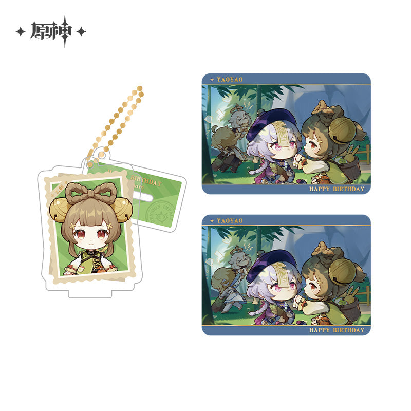 Acrylic Strap Standee Set [Genshin Impact] - Yaoyao - Photos of a Good Time series