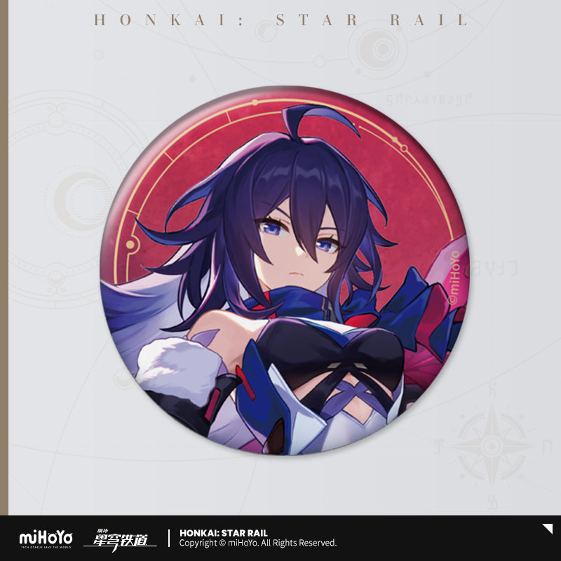 Badge Glow In The Dark [Honkai: Star Rail] - Stellar Invitation series vol.1 (plusieurs modèles)