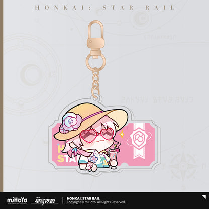 Acrylic Strap [Honkai: Star Rail] - Série Emoticônes / Sticker (plusieurs modèles)