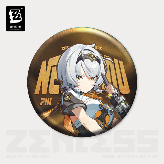 Badge [ZZZ Zenless Zone Zero] - Soldier 0 - Silver Soldier : Anby - Portrait Series