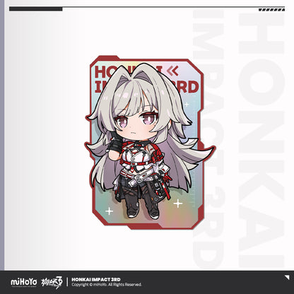 Carte impression laser [Honkai Impact 3rd] - Part 2 Chibi series - (Plusieurs Modèles)