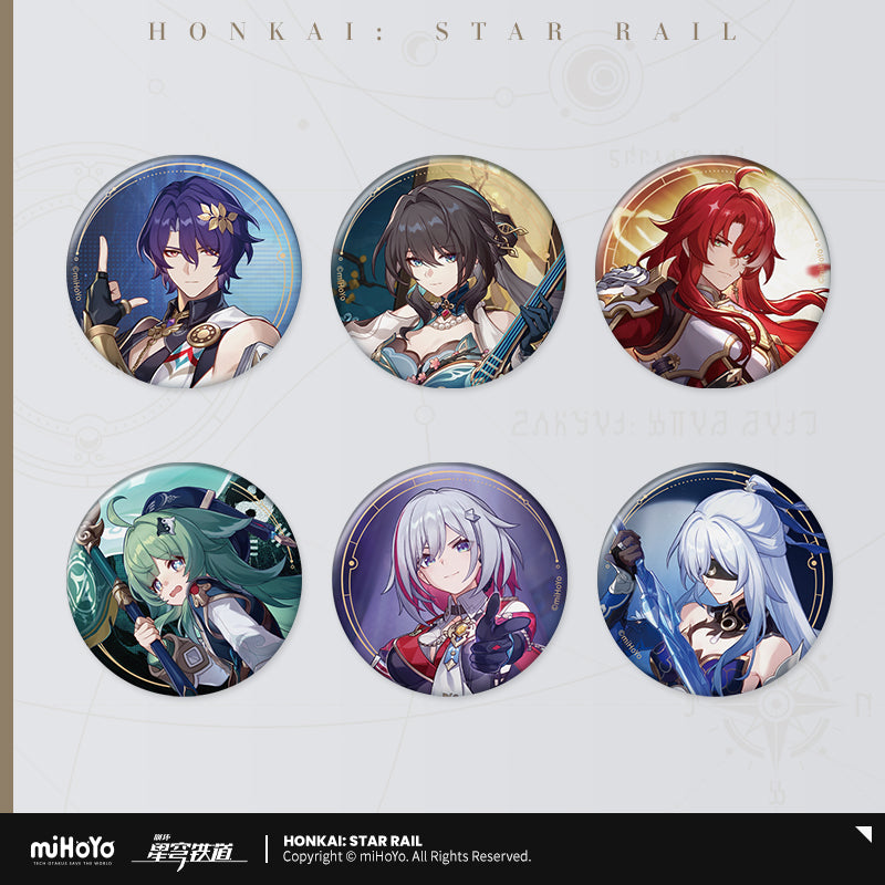 Badge Glow In The Dark [Honkai: Star Rail] - Stellar Invitation series vol.2 (plusieurs modèles)