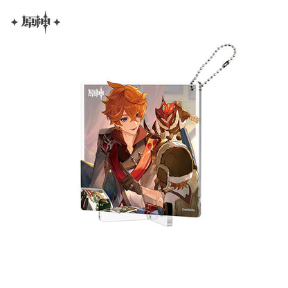 Acrylic strap / coaster avec standee [Genshin Impact] Fateful Day series vol.3 (Plusieurs modèles)