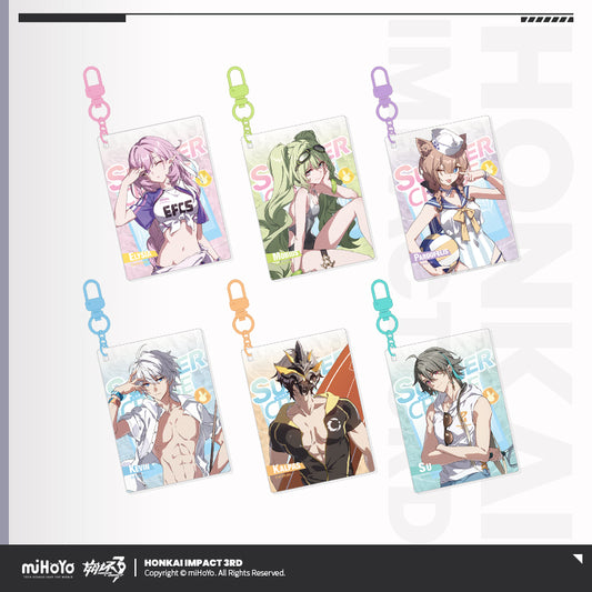 Acrylic Keychain [Honkai Impact 3rd] - Summer Cruise Episode Elysia vol.4 (plusieurs modèles)