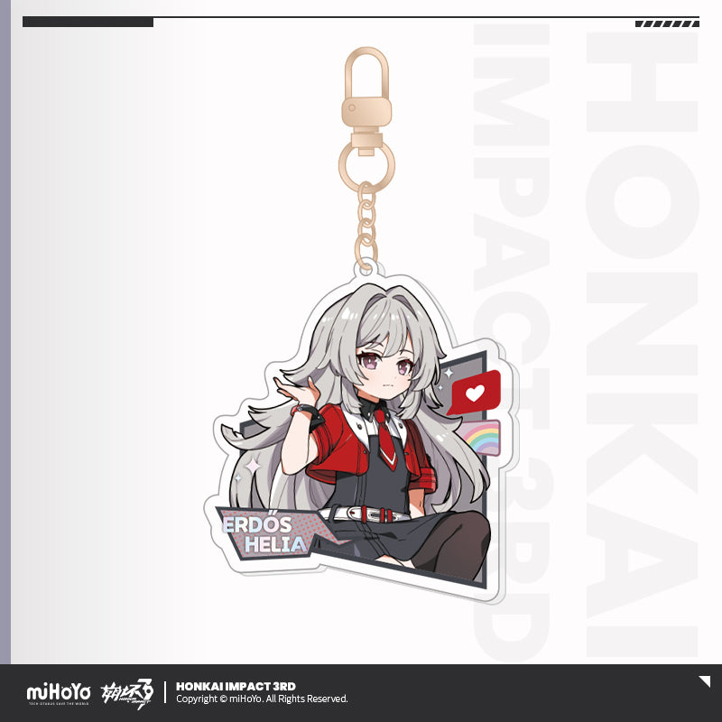 Acrylic Strap [Honkai Impact 3rd] - Part 2 - Chibi Tea Party - (Plusieurs Modèles)