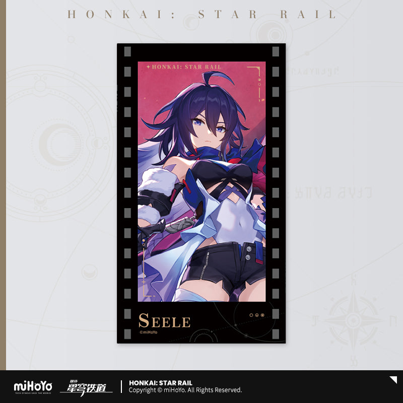 Carte Film Négatif [Honkai: Star Rail] - Stellar Invitation series vol.1 (plusieurs modèles)