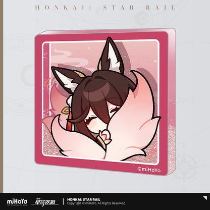 Glitter Fridge Magnet [Honkai: Star Rail] - Série Emoticônes / Sticker vol.4