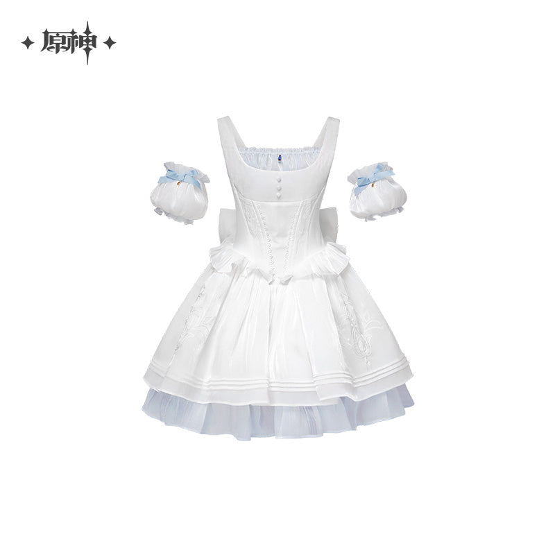 Robe [Genshin Impact] - Blanc - Furina Impression Collection