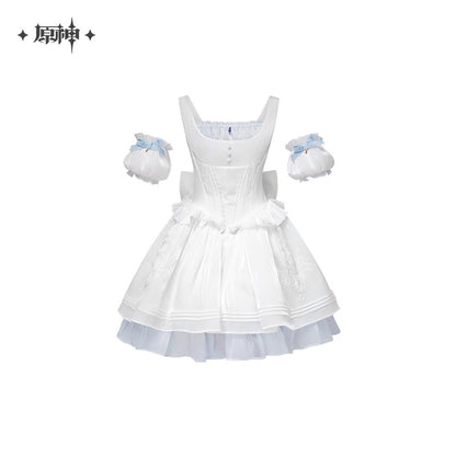 Robe [Genshin Impact] - Blanc - Furina Impression Collection