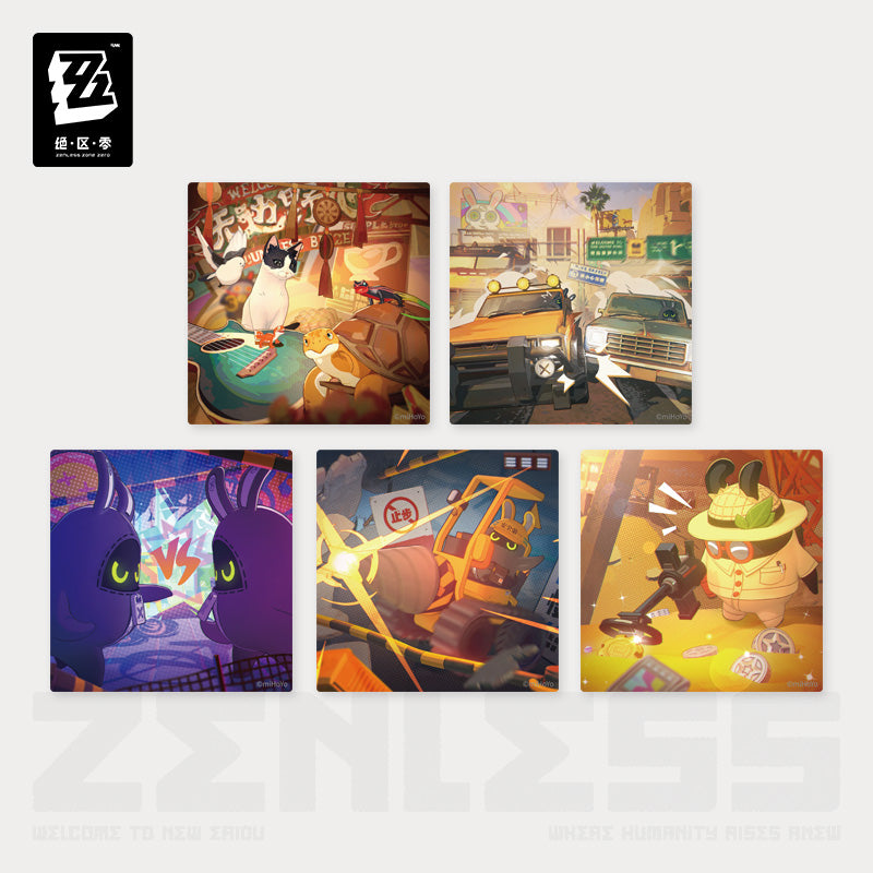 Carte de Collection Plastique [ZZZ Zenless Zone Zero] - Set B - Ridu Photos Series Vol.1