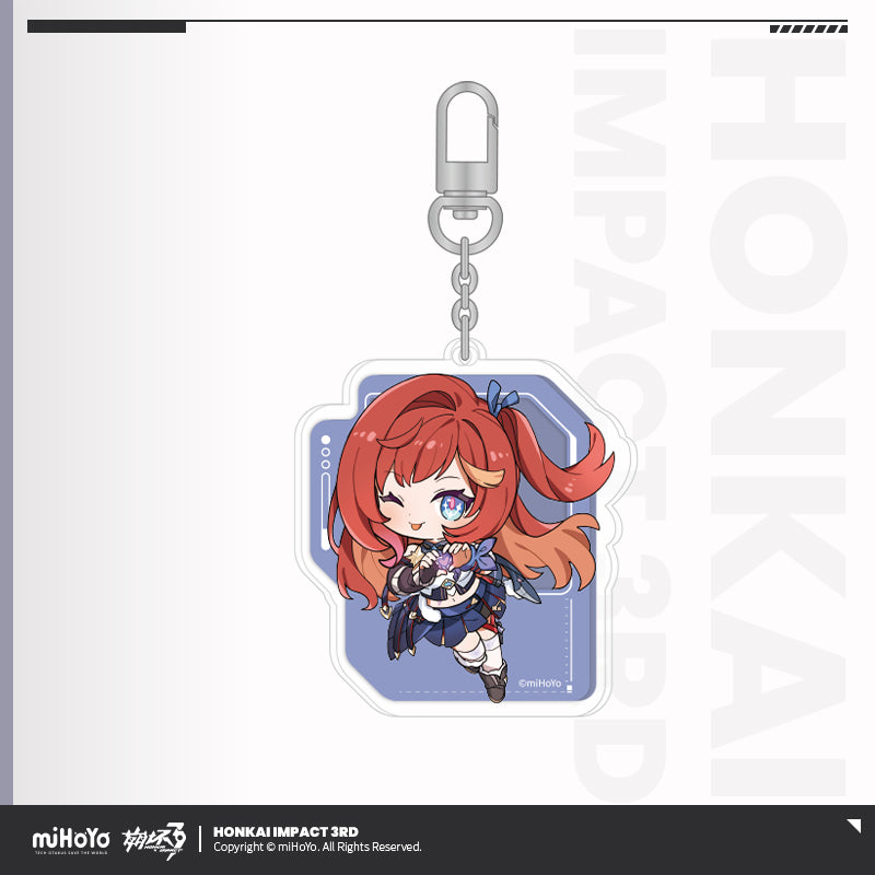 Acrylic Strap [Honkai Impact 3rd] - Part 2 Chibi series - (Plusieurs Modèles)