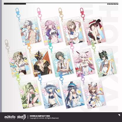 Acrylic Keychain  [Honkai Impact 3rd] - Summer Cruise Episode Elysia vol.5 (plusieurs modèles)