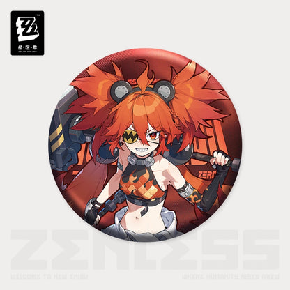 Badge [ZZZ Zenless Zone Zero] - Belobog Heavy Industries - Portrait Series (plusieurs modèles)