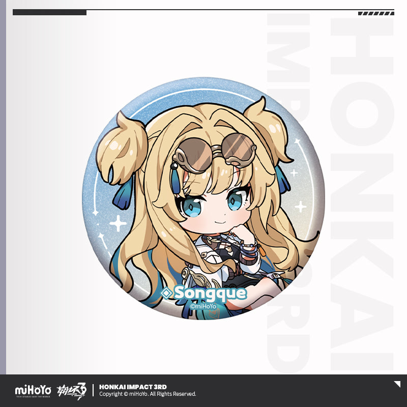 Badge [Honkai Impact 3rd] - Part 2 Chibi series - (Plusieurs Modèles)