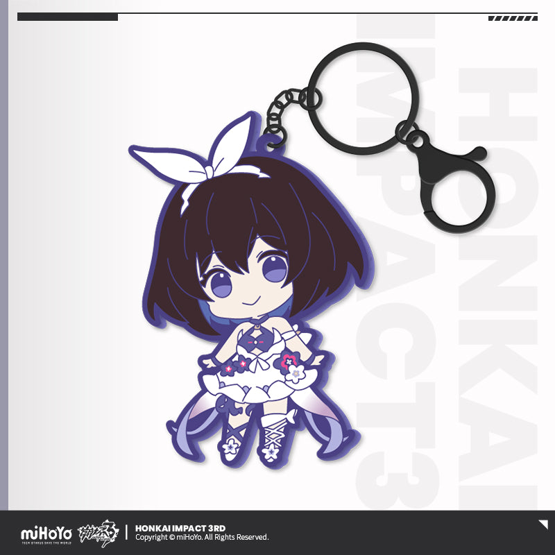 Rubber Keychain [Honkai Impact 3rd]  - Seele - Stygian Nymph White ver.