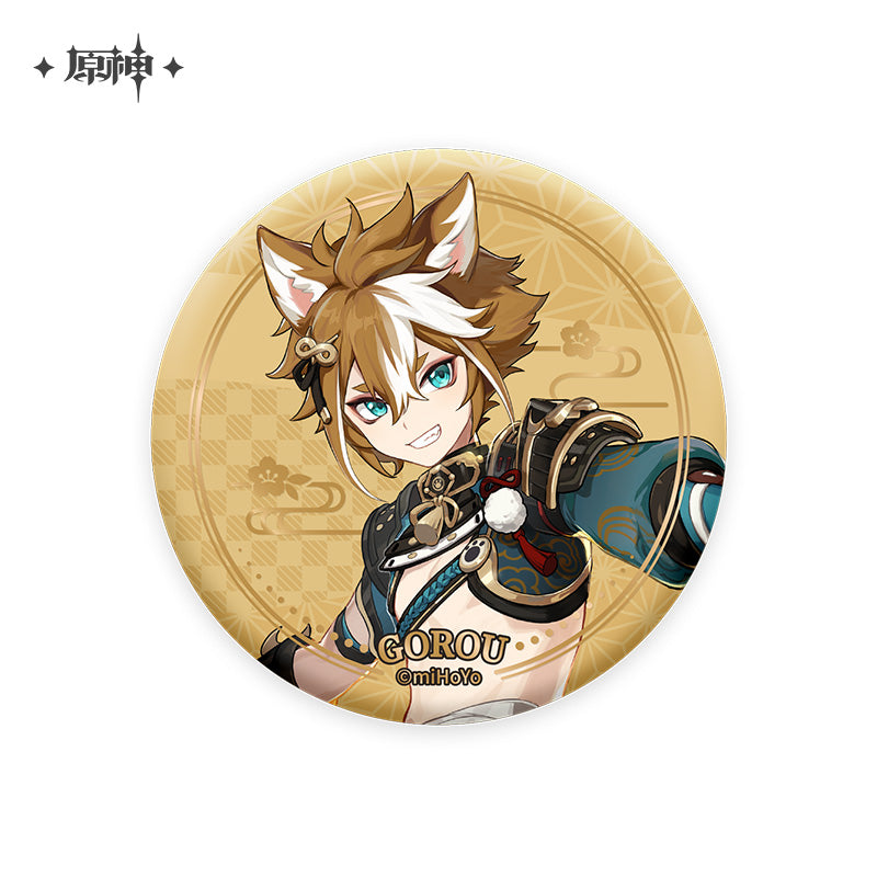 Badges [Genshin Impact] Inazuma (plusieurs modèles)