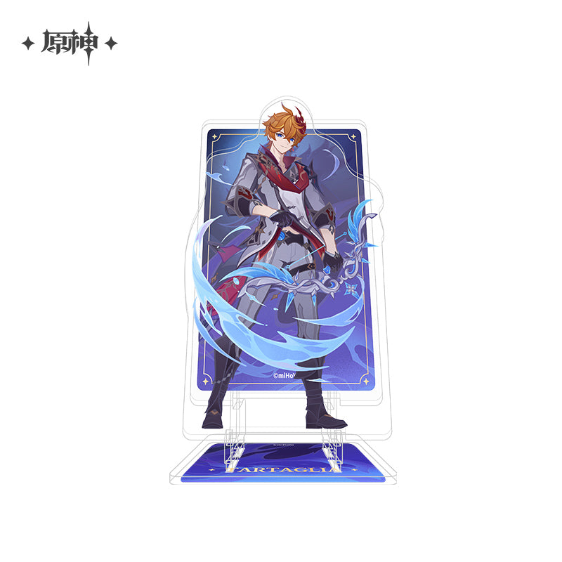 Acrylic Stand [Genshin Impact] - Tartaglia - Genius Invokation TCG