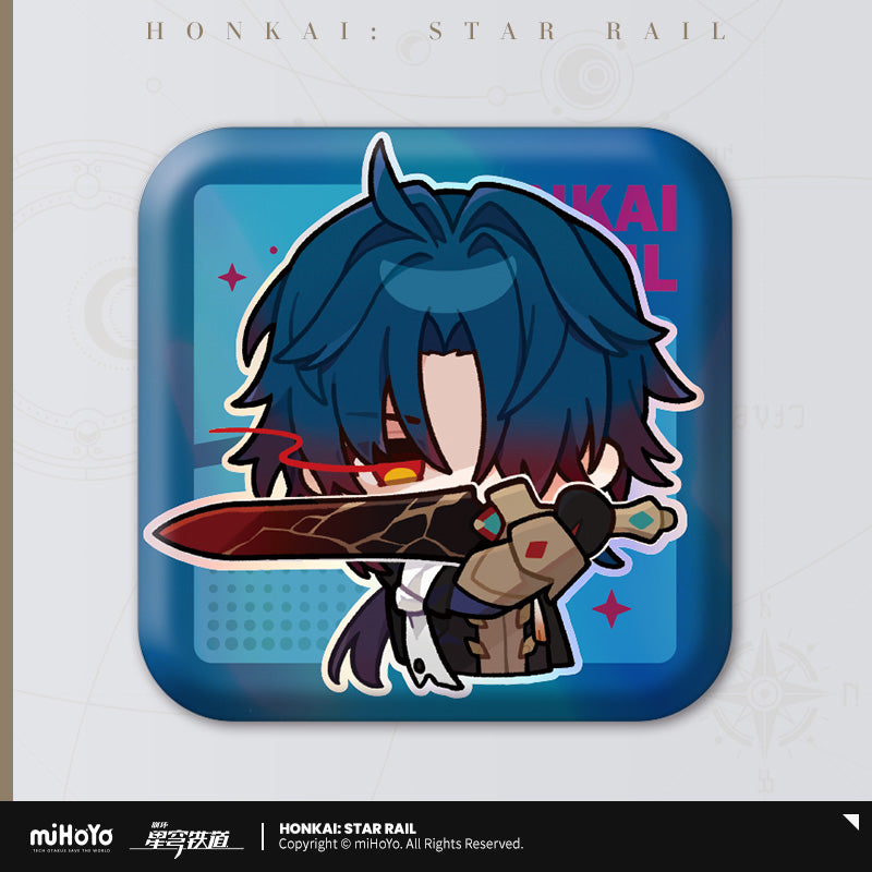 Badge [Honkai: Star Rail] - Série Emoticônes / Sticker vol.1 (plusieurs modèles)