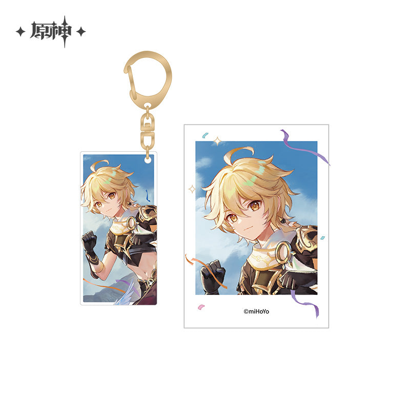 Keychain Acrylic + Polaroid [Genshin Impact] (Plusieurs modèles) - FES 2023