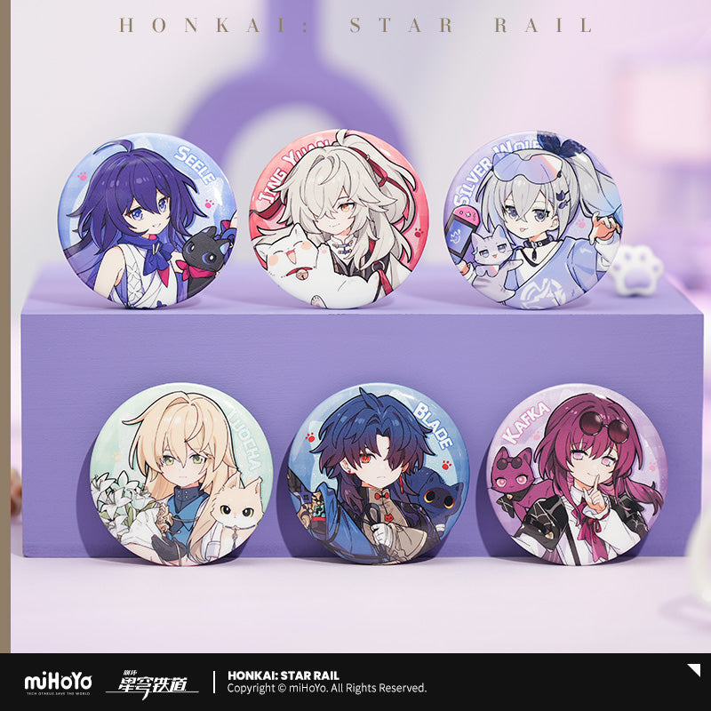 Badge [Honkai: Star Rail] - Tiny Cat Series