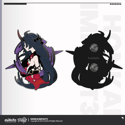 Broche pins [Honkai Impact 3rd] - Character theme vol.2 (plusieurs modèles)