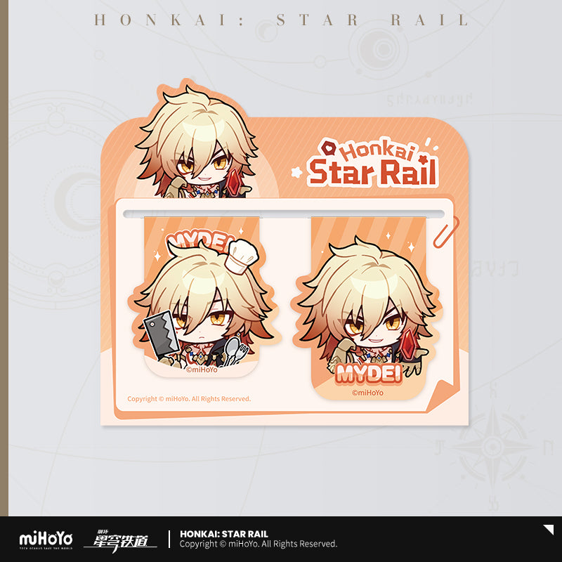 Magnetic Bookmark [Honkai: Star Rail] - Série Emoticônes / Sticker Vol.2