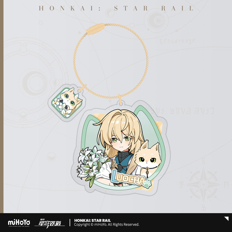 Acrylic Strap [Honkai: Star Rail] - Tiny Cat Series