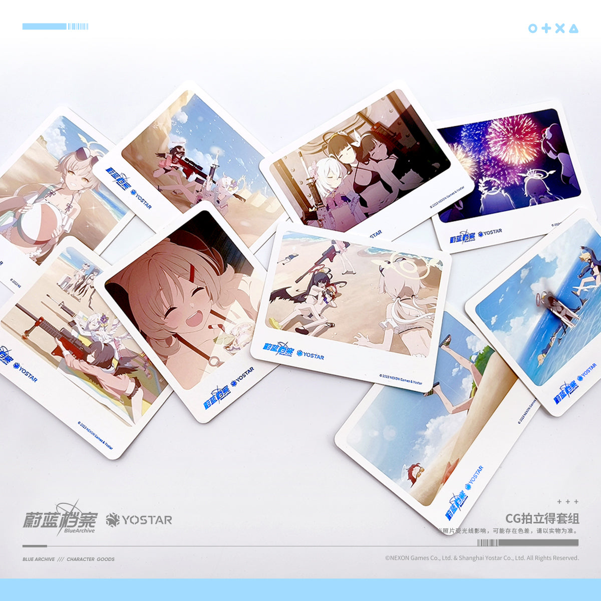 Polaroid Set [Blue Archive] - CG - Summer Sky's Wishlist