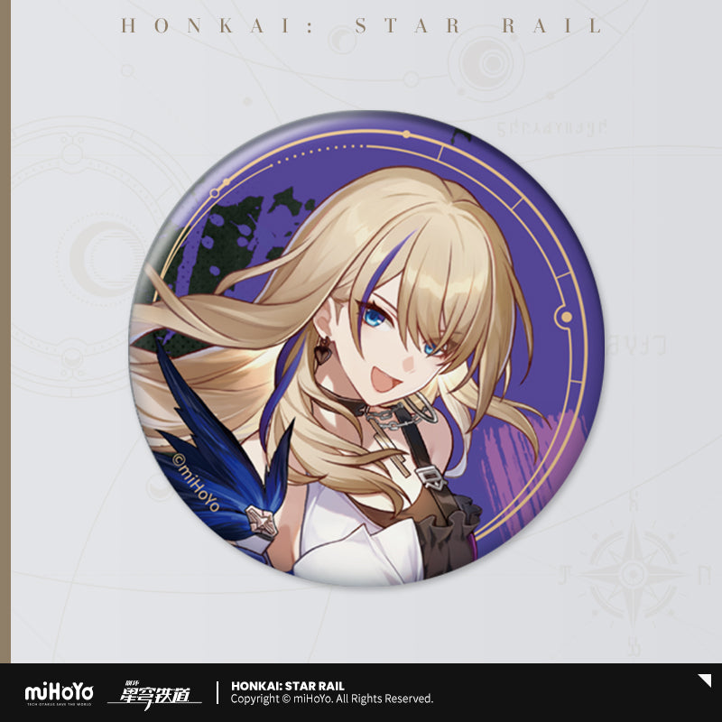 Badge Glow In The Dark [Honkai: Star Rail] - Stellar Invitation series vol.1 (plusieurs modèles)