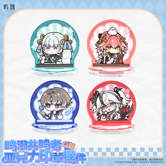 Acrylic Stamp [Wuthering Waves] - Chibi Resonator Theme (Aleatoire)