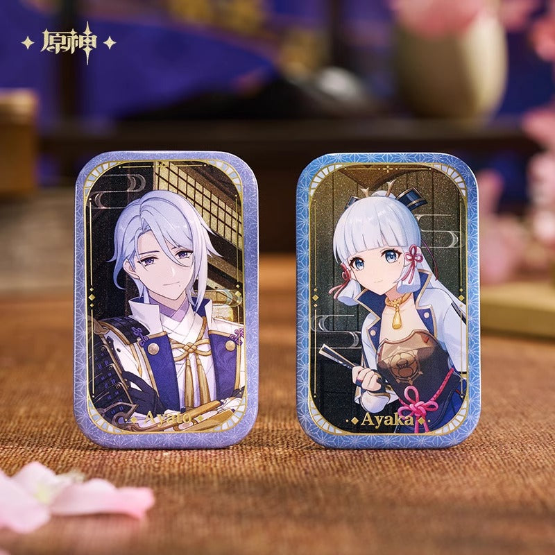 (Vente limitee jusqu'au 18/06/25)(Fabriqué sur commande) Gift Box [Genshin Impact] - Kamisato - Tsubaki in Thawing Snow