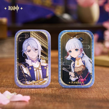 (Vente limitee jusqu'au 18/06/25)(Fabriqué sur commande) Gift Box [Genshin Impact] - Kamisato - Tsubaki in Thawing Snow
