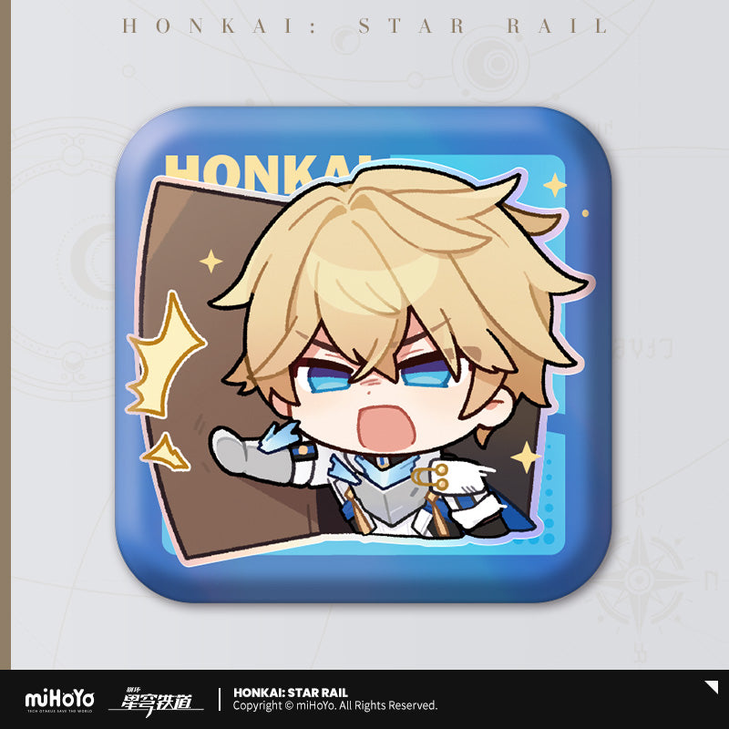 Badge [Honkai: Star Rail] - Série Emoticônes / Sticker vol.1 (plusieurs modèles)