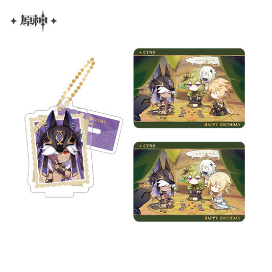 Acrylic Strap Standee Set [Genshin Impact] - Cyno - Photos of a Good Time series