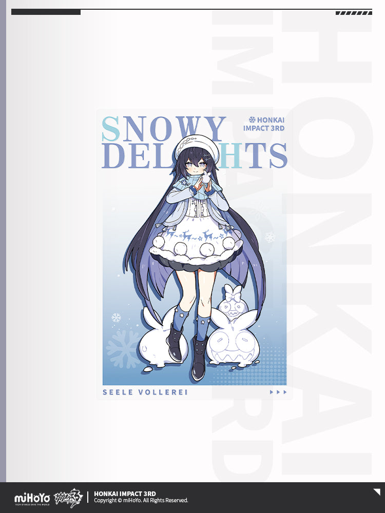 Postcard Set [Honkai Impact 3rd] - Snowy Delights