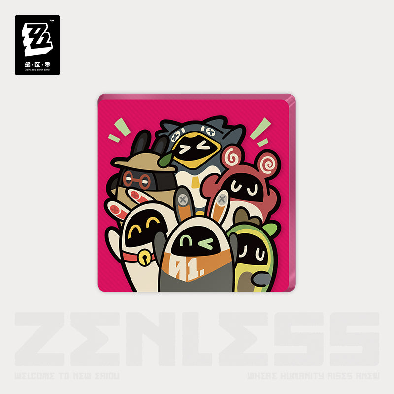 Acrylic Magnet Fridge [ZZZ Zenless Zone Zero] - Bangboo Series
