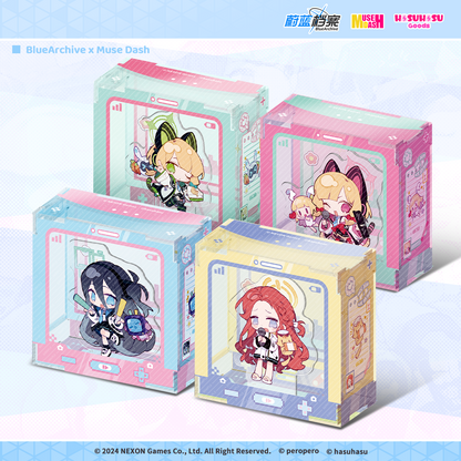 Acrylic Box Stand [Muse Dash] - Blue Archive Collab