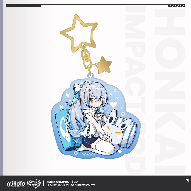 Metal Keychain [Honkai Impact 3rd] - Chibi Herrscher series vol2. (plusieurs modèles)