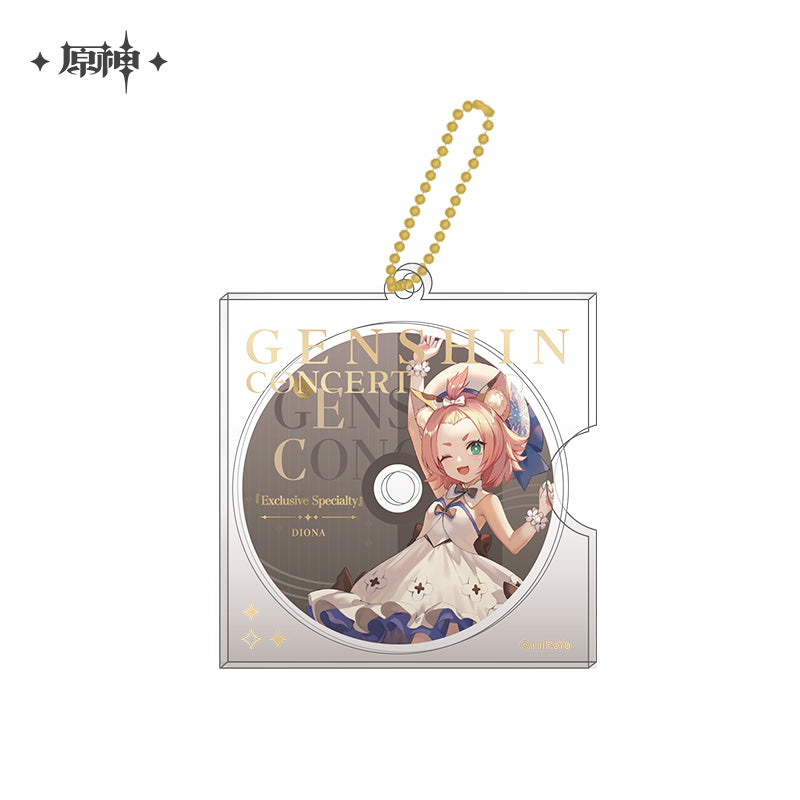 Acrylic Strap [Genshin Impact] GENSHIN CONCERT 2023 "Melodies of an Endless Journey" (plusieurs modèles)