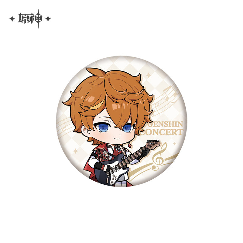 Badge [Genshin Impact] - Chibi ver. - GENSHIN CONCERT 2023 "Melodies of an Endless Journey" (plusieurs modèles)