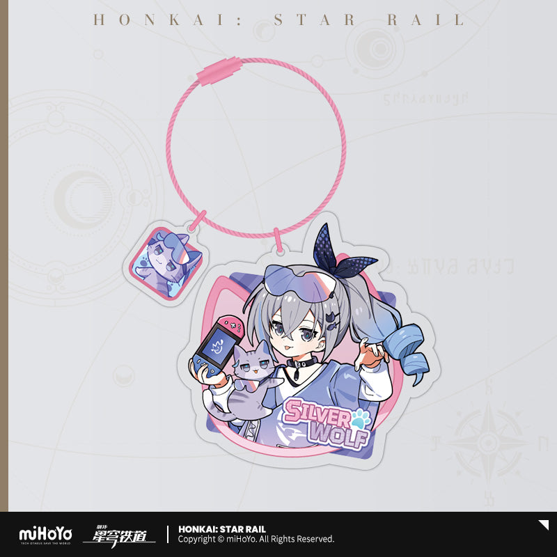 Acrylic Strap [Honkai: Star Rail] - Tiny Cat Series