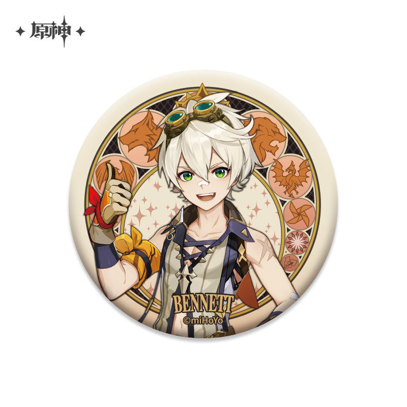 Badges [Genshin Impact] Mondstadt (plusieurs modèles)