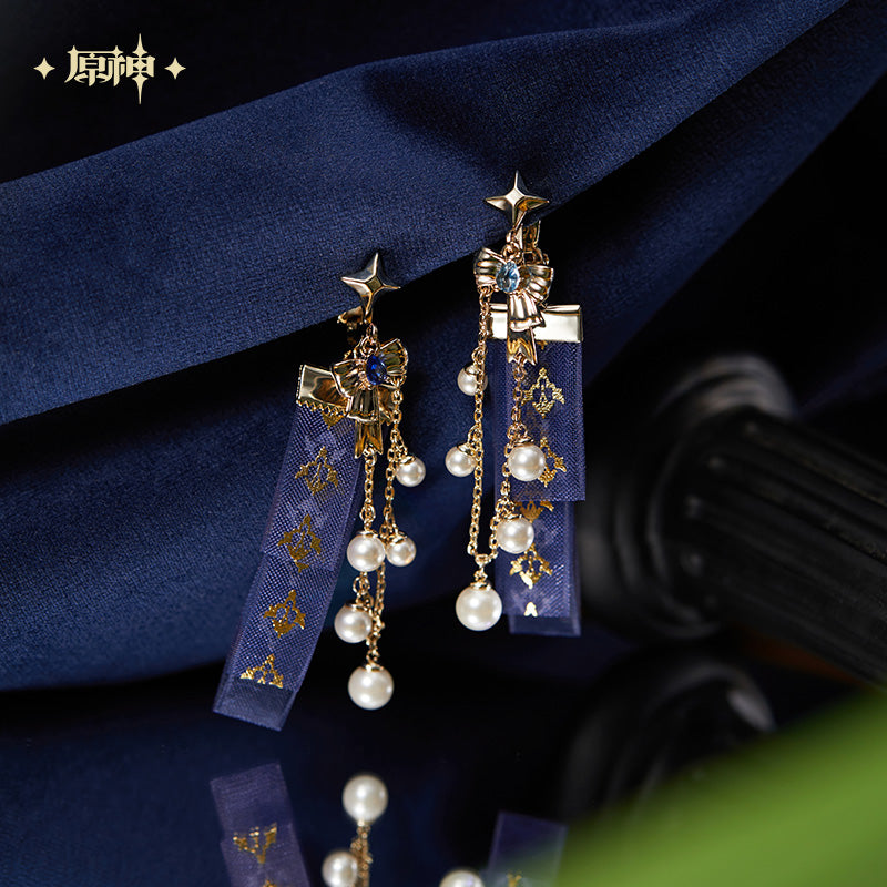 Boucles d'Oreilles [Genshin Impact] - Pearl Type - Furina Impression Collection