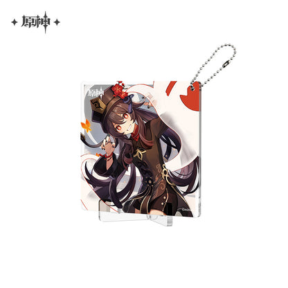 Acrylic strap / coaster avec standee [Genshin Impact] Fateful Day series vol.3 (Plusieurs modèles)